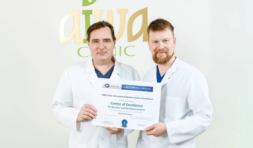AIWA Clinic iekļauta Eiropas bariatrijas ekselences centru tīklā